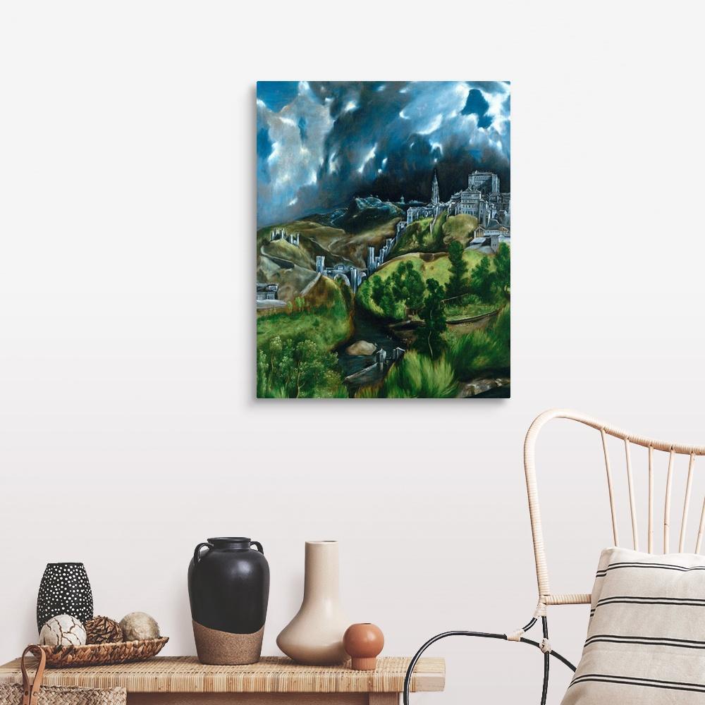 1000x1000 View Of Toledo By El Greco Wall Art, Canvas Prints, Framed Prints, Wall Peels. Great Big Canvas