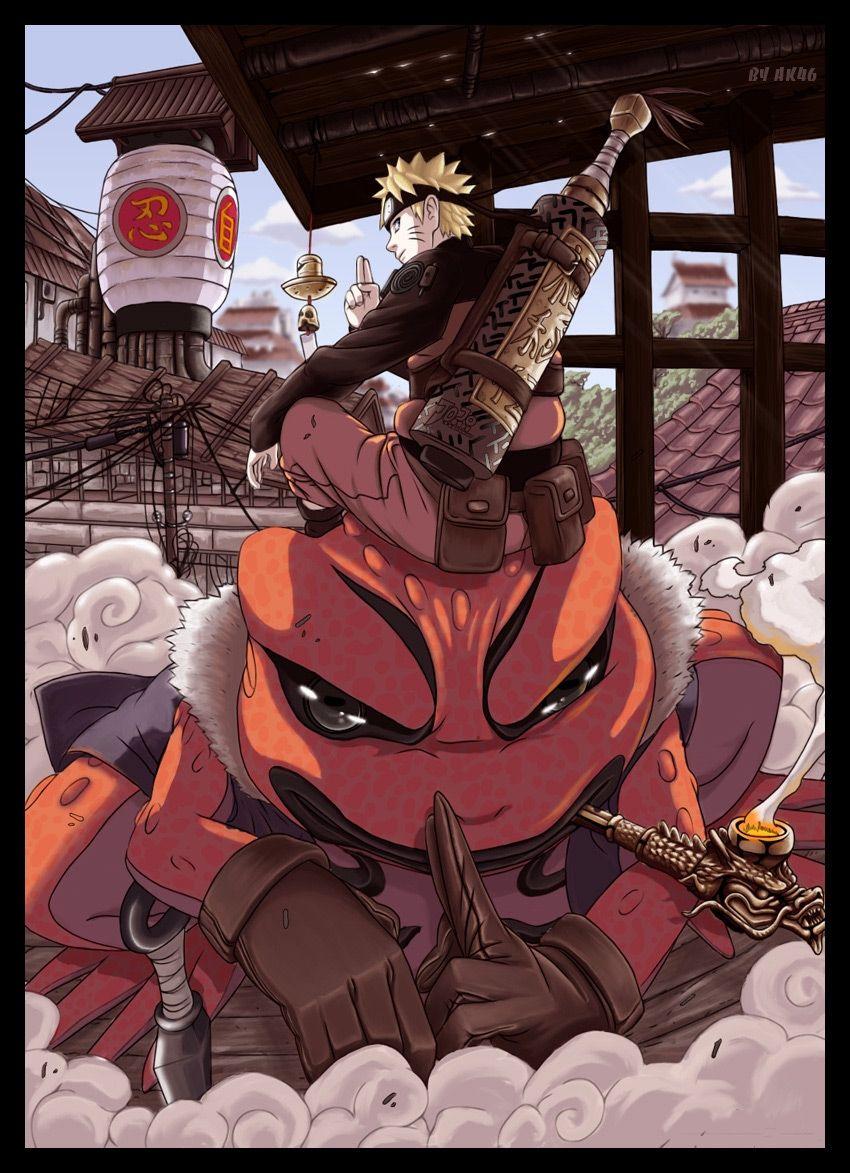 naruto toad sage wallpaper