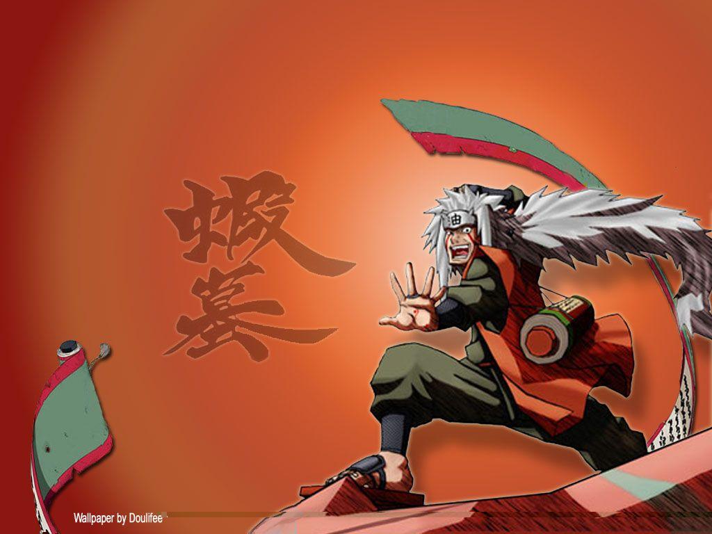 1024x768 Jiraiya And Naruto Aesthetic Wallpaper