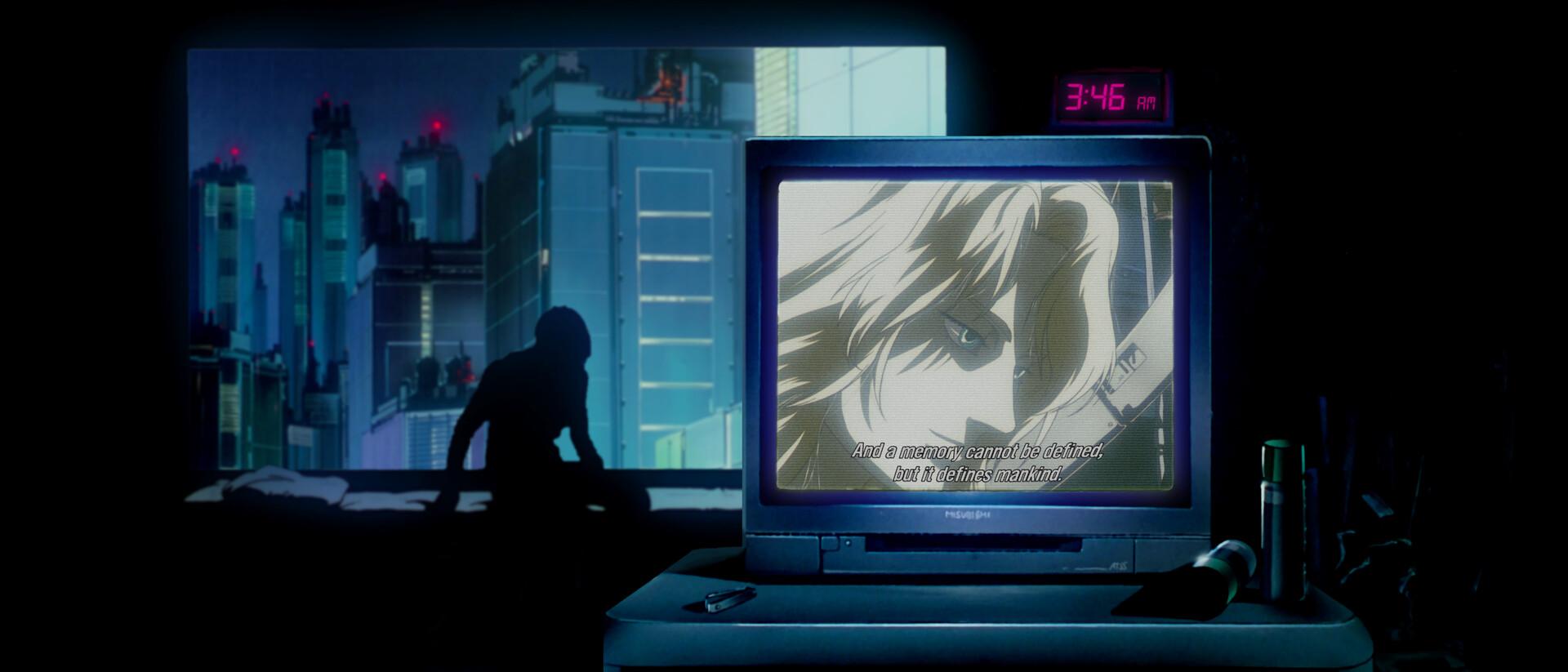 1920x823 Ghost in the shell wallpaper, Carles Perez