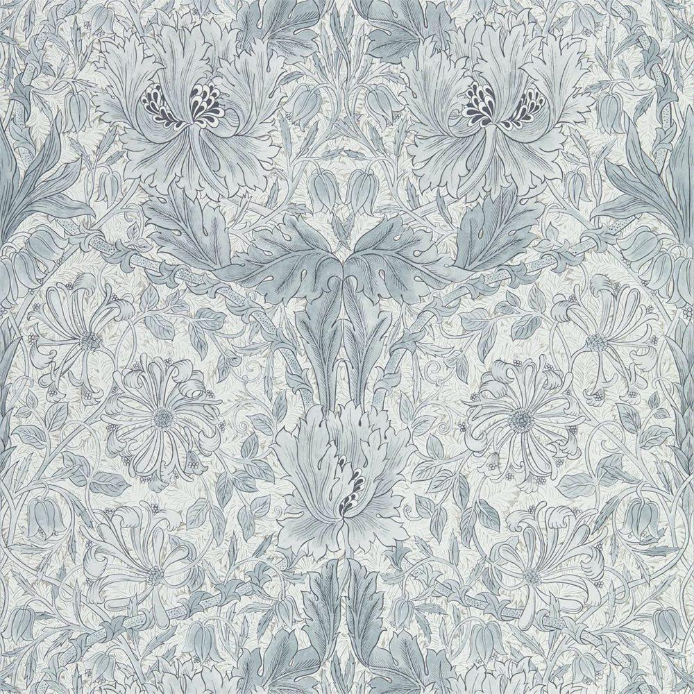 1000x1000 Morris and Co wallpaper Pure Honeysuckle and Tulip 216524