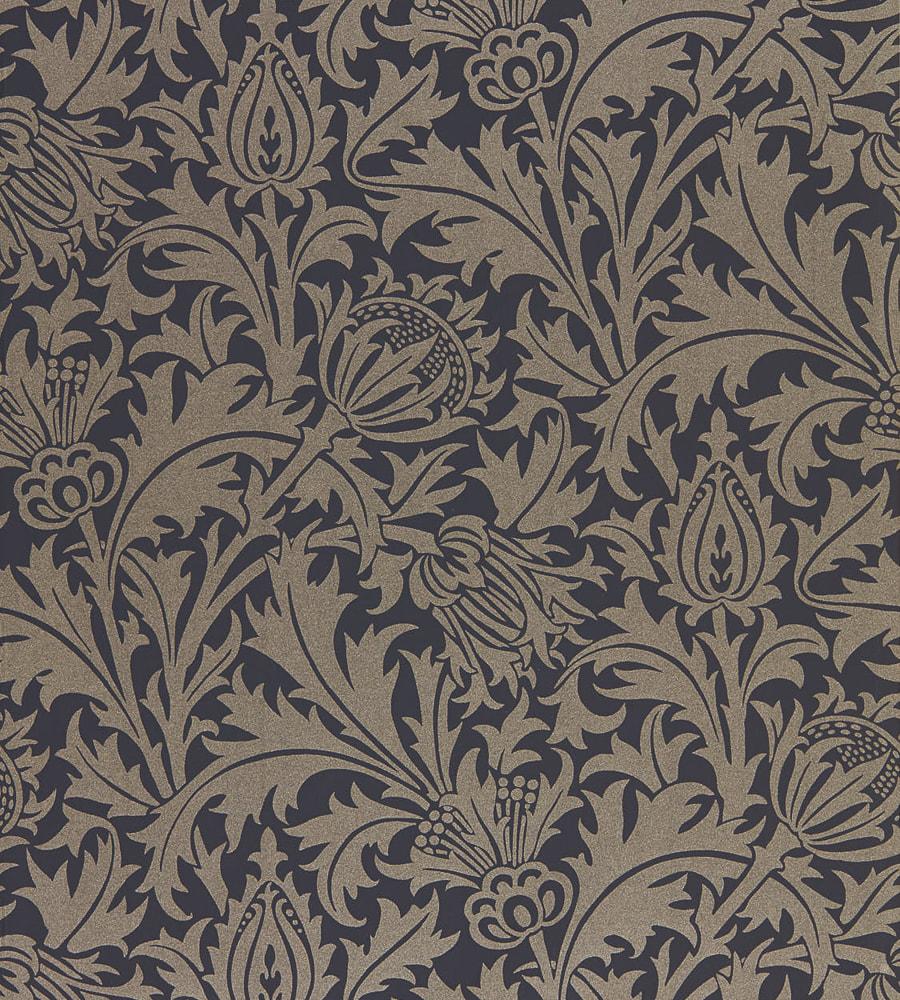 900x1000 Morris & Co Thistle Wallpaper