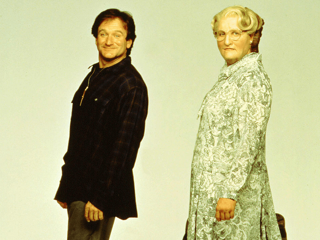 1024x768 Mrs Doubtfire Williams Wallpaper