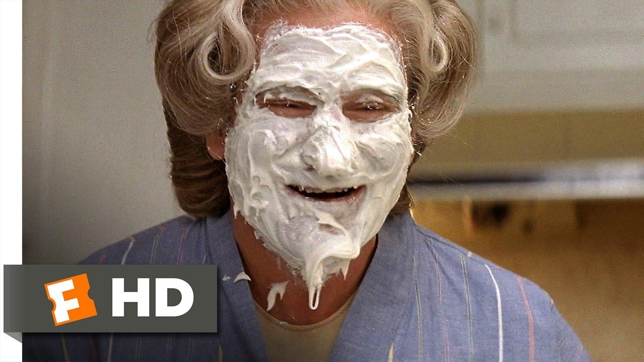 1280x720 Mrs. Doubtfire (3 5) Movie CLIP. Doubtfire's Cake Face (1993) HD