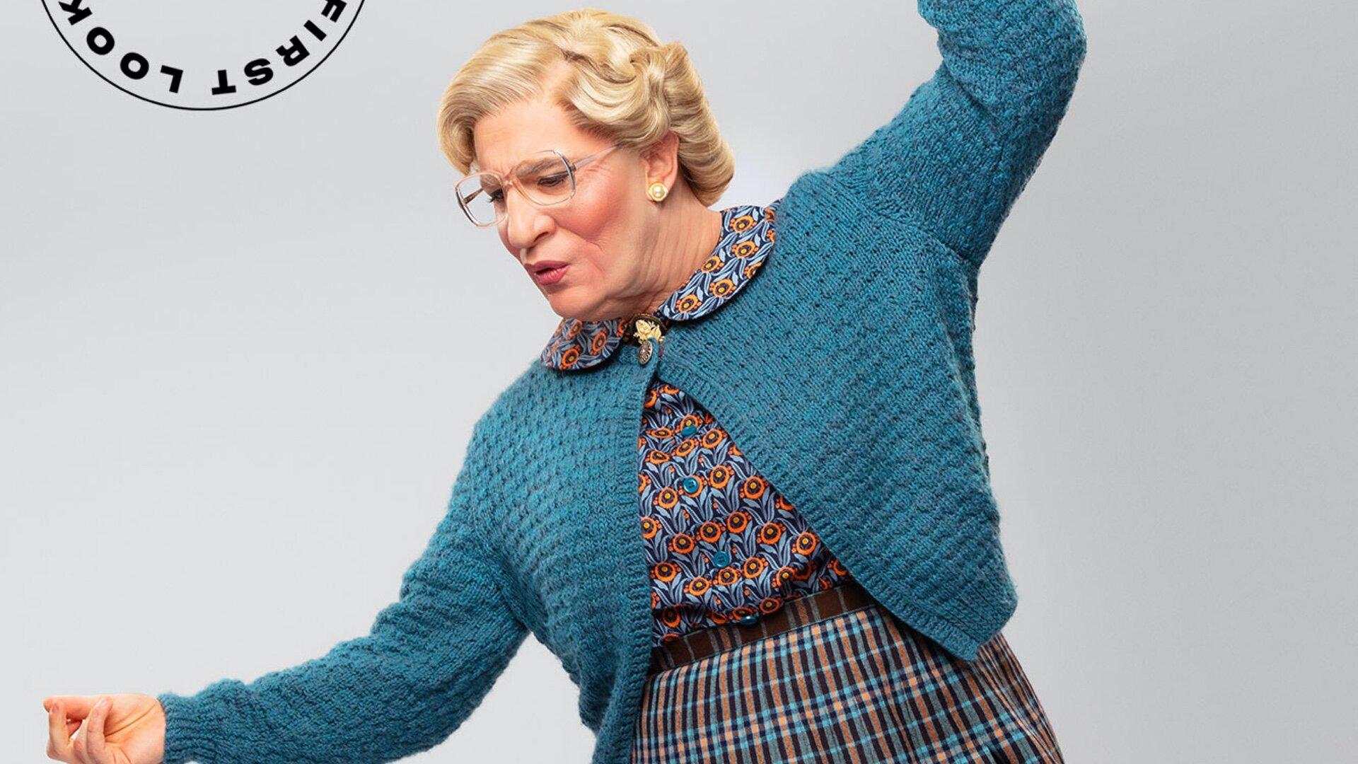 1920x1080 First look at Rob McClure in Broadway's MRS. DOUBTFIRE Musical