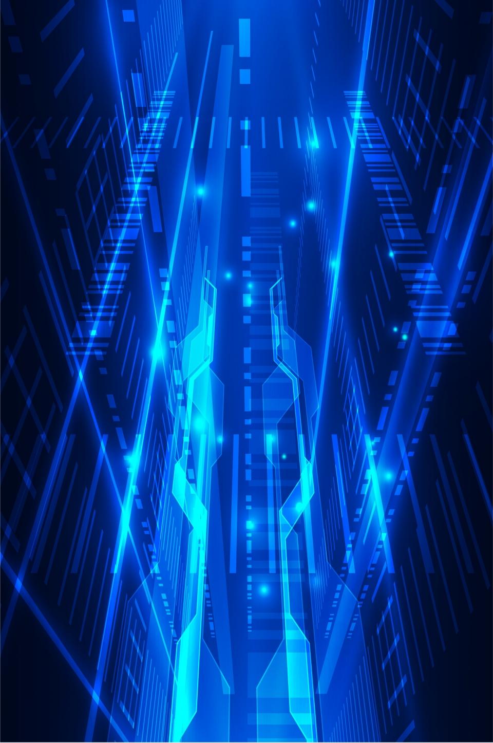 960x1446 Blue Texture Tech Light HD Background, Blue, High End, Atmosphere Background Image for Free Download