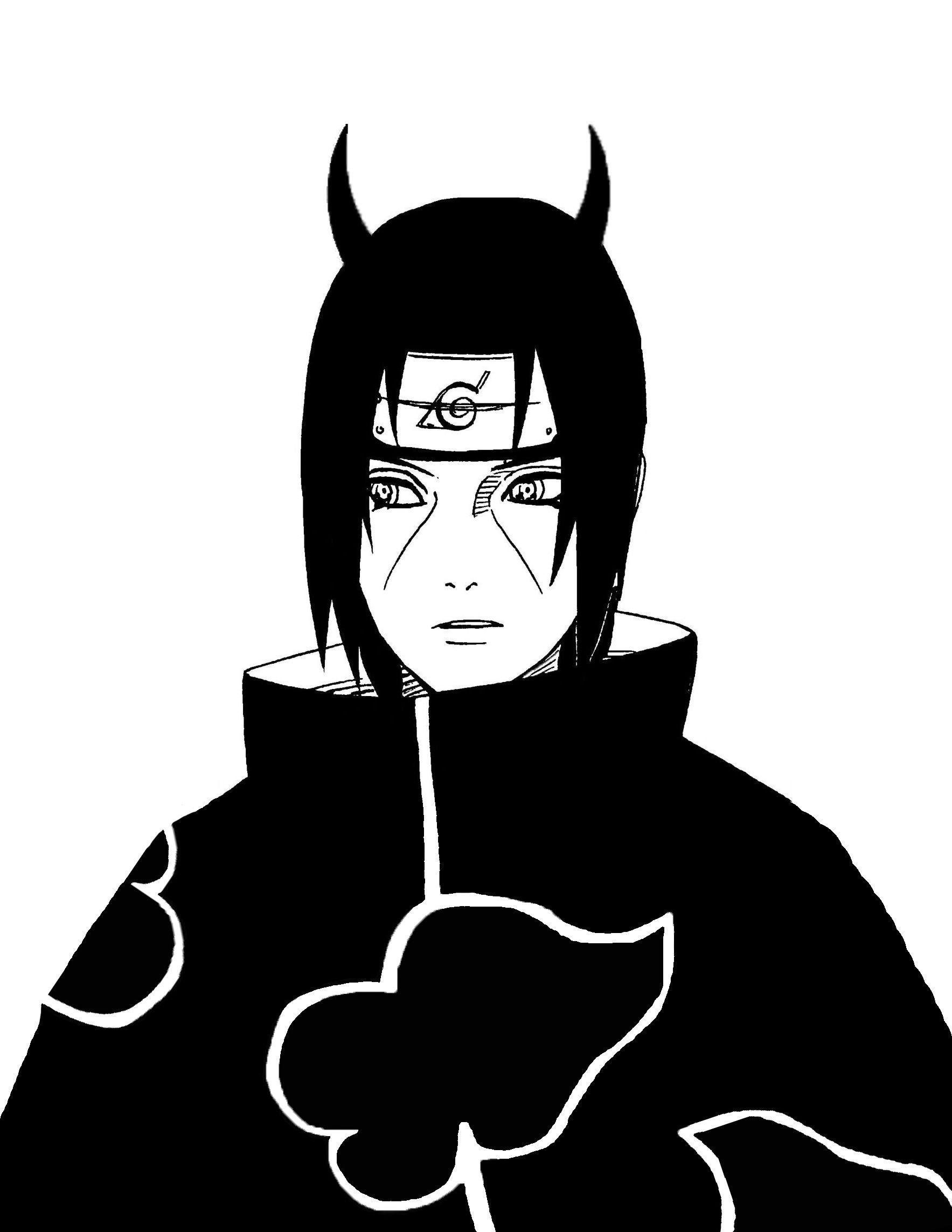 Itachi Black and White Wallpapers - Top Free Itachi Black and White