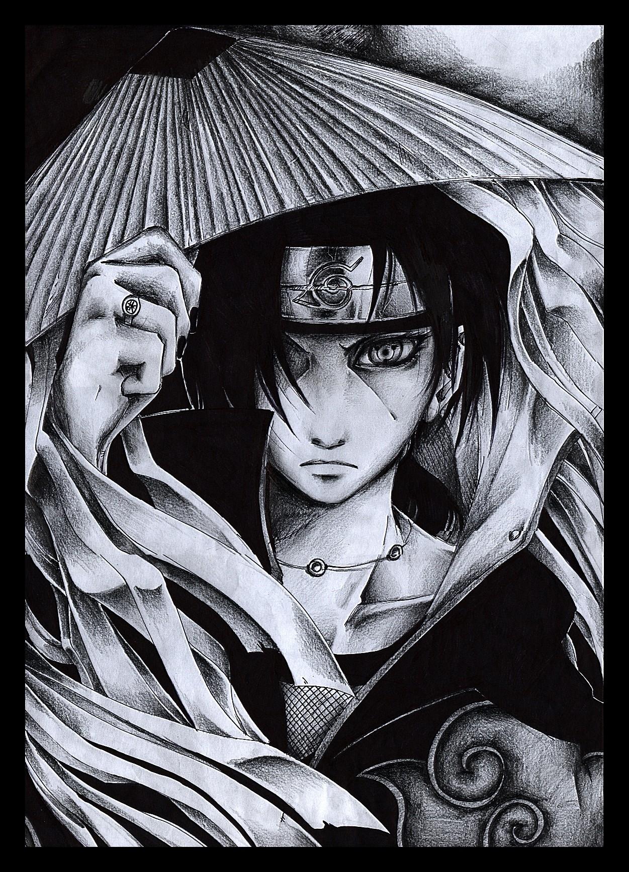 Itachi Black and White Wallpapers - Top Free Itachi Black and White