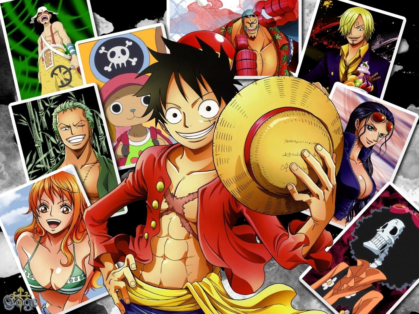 1400x1050 One Piece Straw Hat Pirates Wallpaper HD