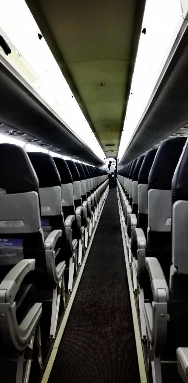 630x1280 Airplane Cabin wallpaper