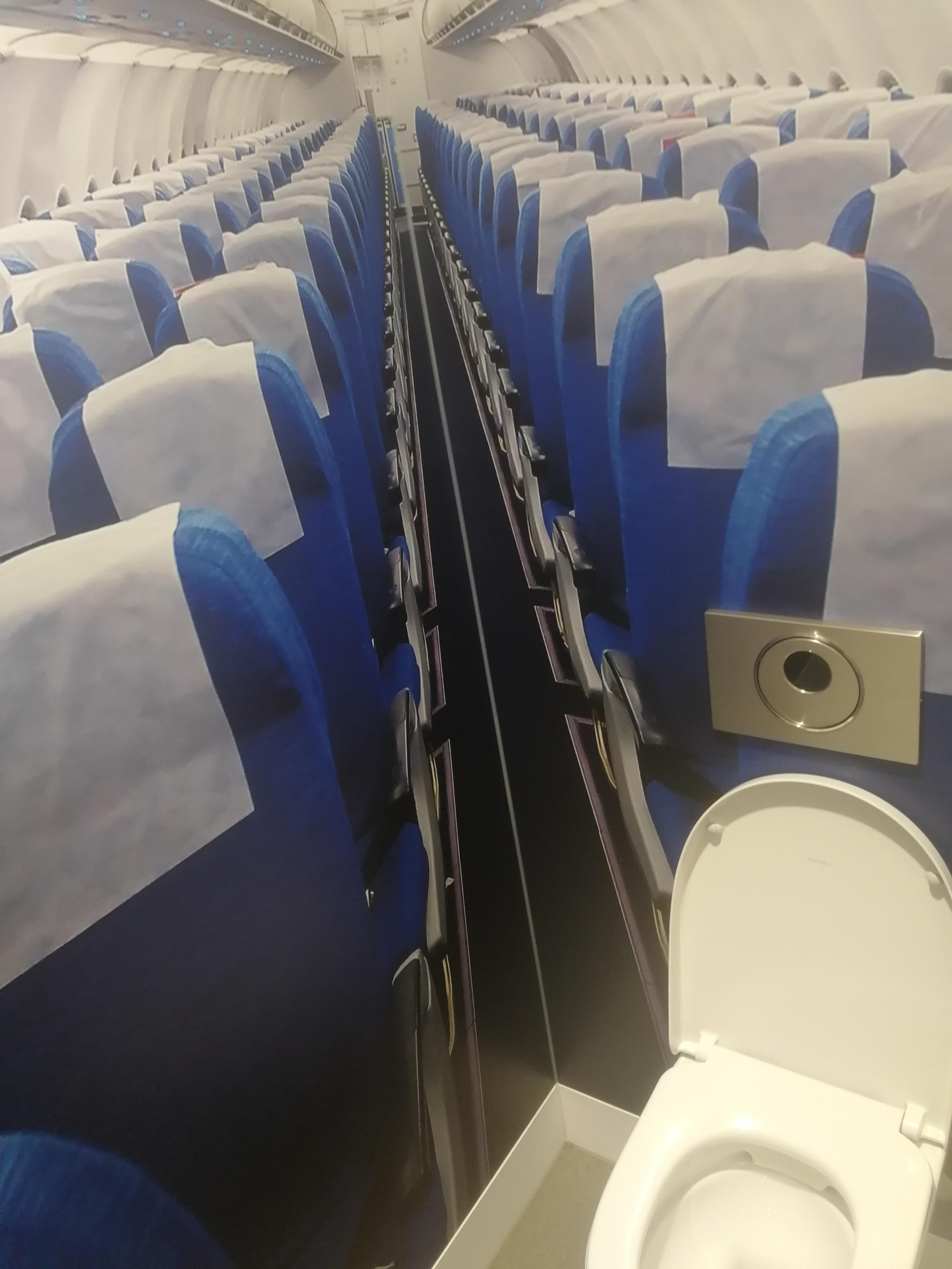2976x3968 Inside of airplane as bathroom wallpaper: mildlyinteresting
