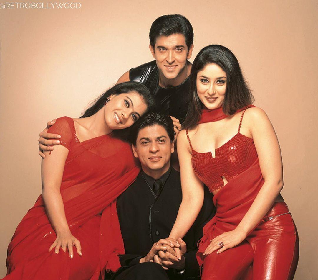 1080x949 Kabhi Khushi Kabhie Gham, 2001. “My All Time Favourite Is Kareena Kapoor. She And Hrithik Roshan Are Very Conscious. Bollywood Couples, Hrithik Roshan, Bollywood