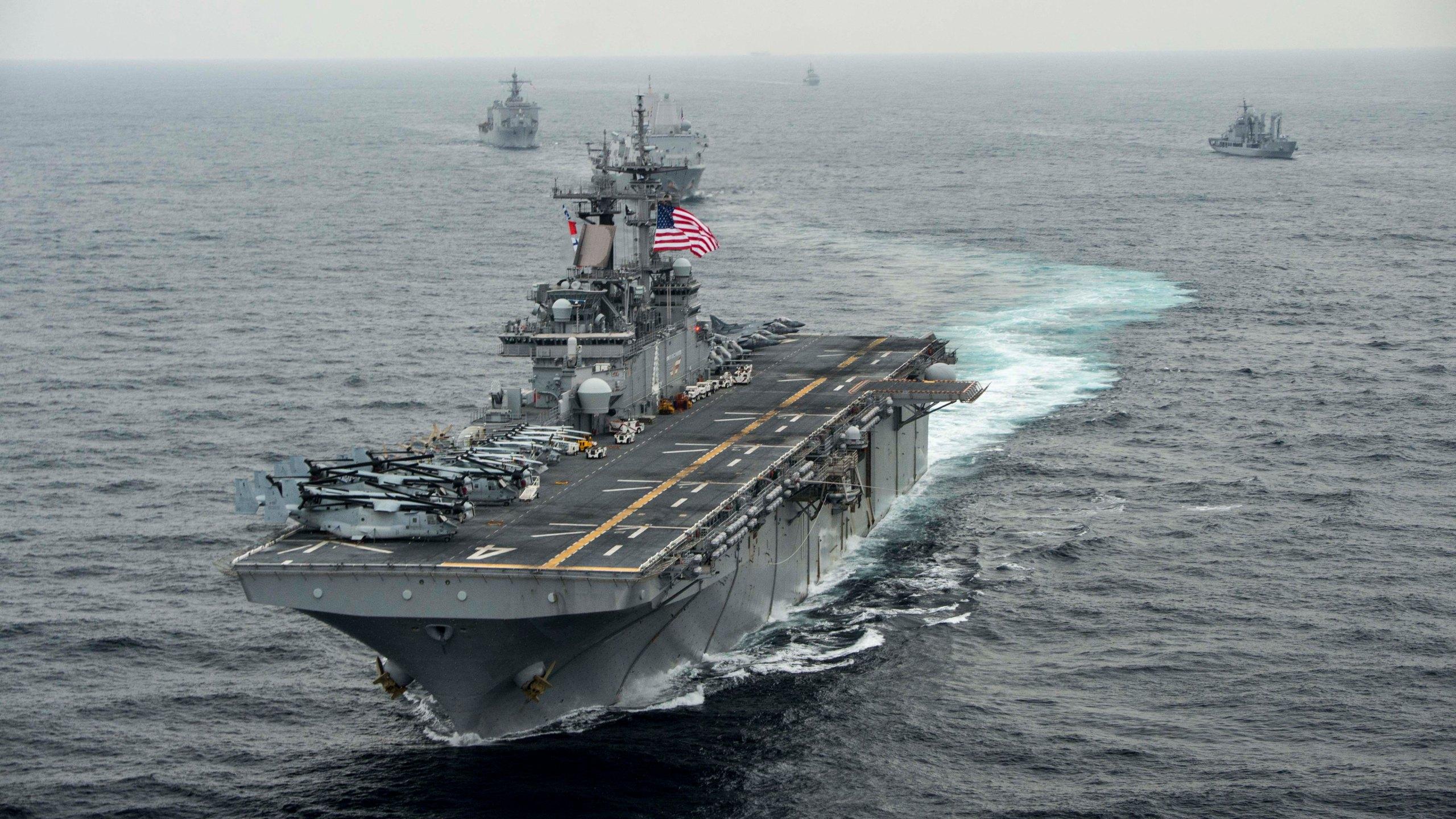 2560x1440 Iran Denies U.S. Warship Destroyed an Iranian Drone Near Persian Gulf