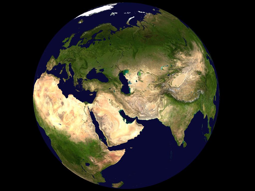 1024x768 Satellite Image of Iran & Persian Gulf - تصاویر ماهواره ای از ایران و خلیج فارس