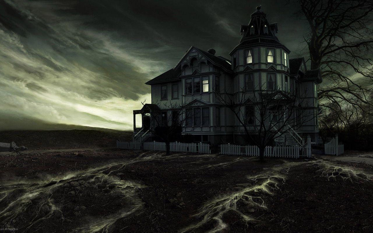 1280x800 oddly weird fiction: HR & 7: two haunted house stories from