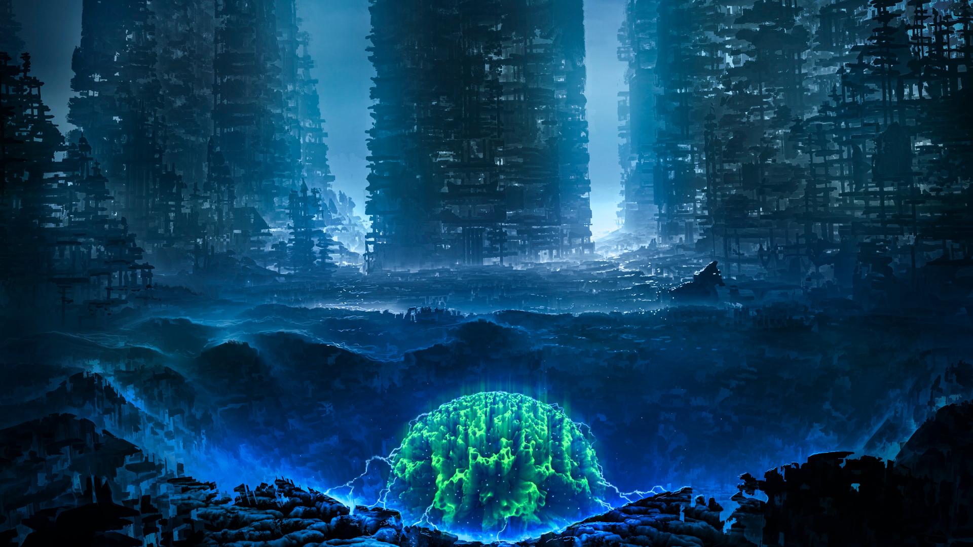 1920x1080 Space Time Error Laptop Full HD 1080P , HD 4k Wallpaper, Image, Background, Photos and Picture