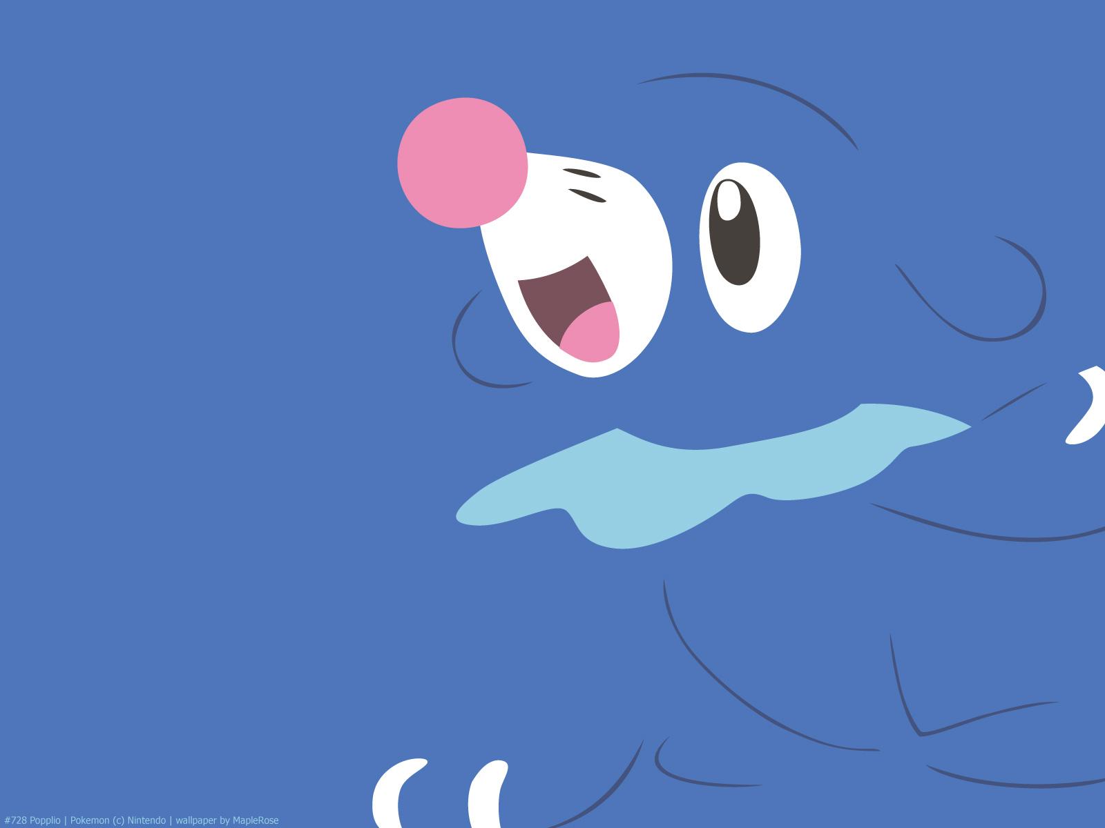 1600x1200 Popplio. PokéWalls