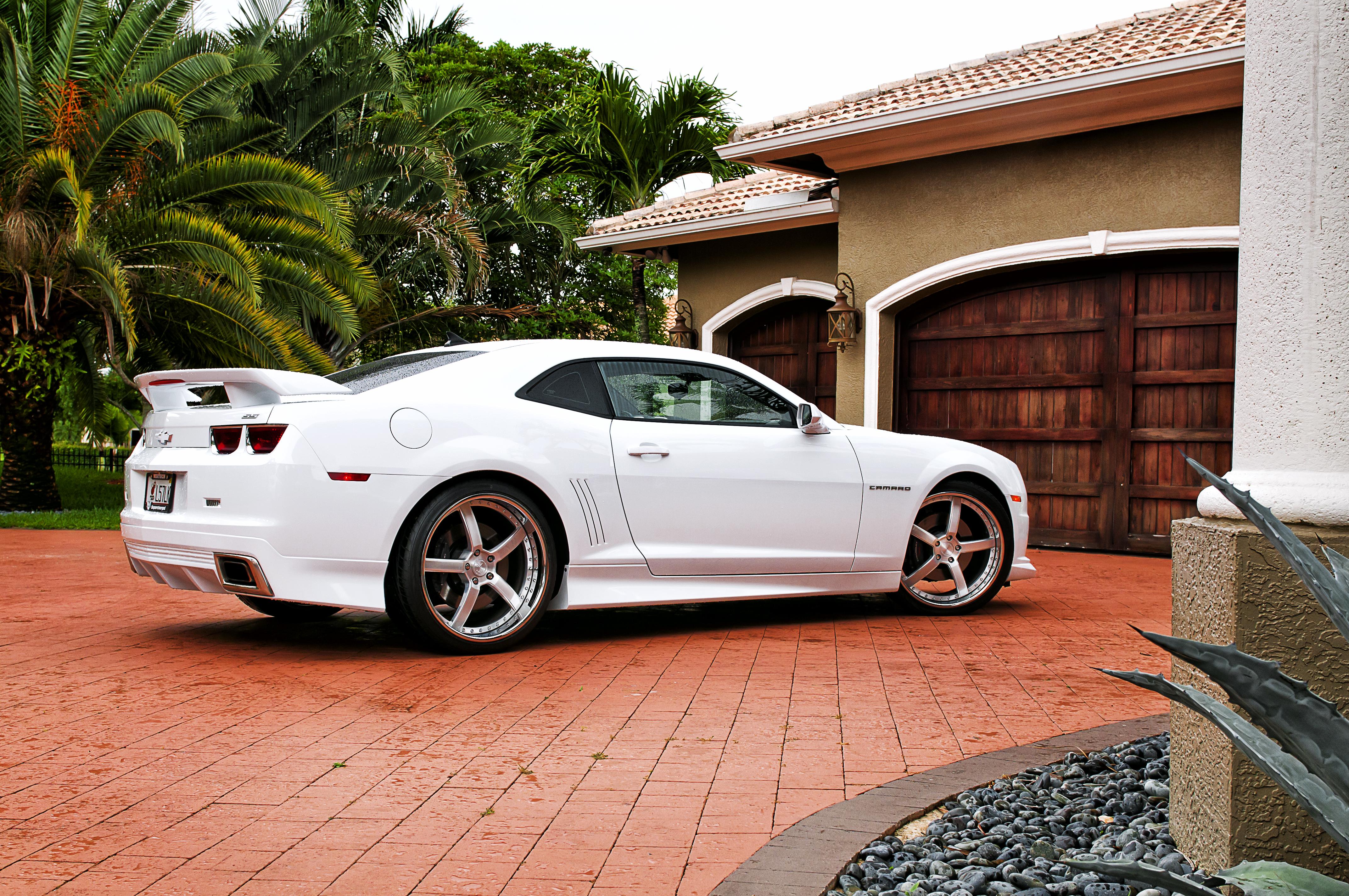4288x2848 Chevrolet Camaro SS Rear Side 4K UHD Wallpaper