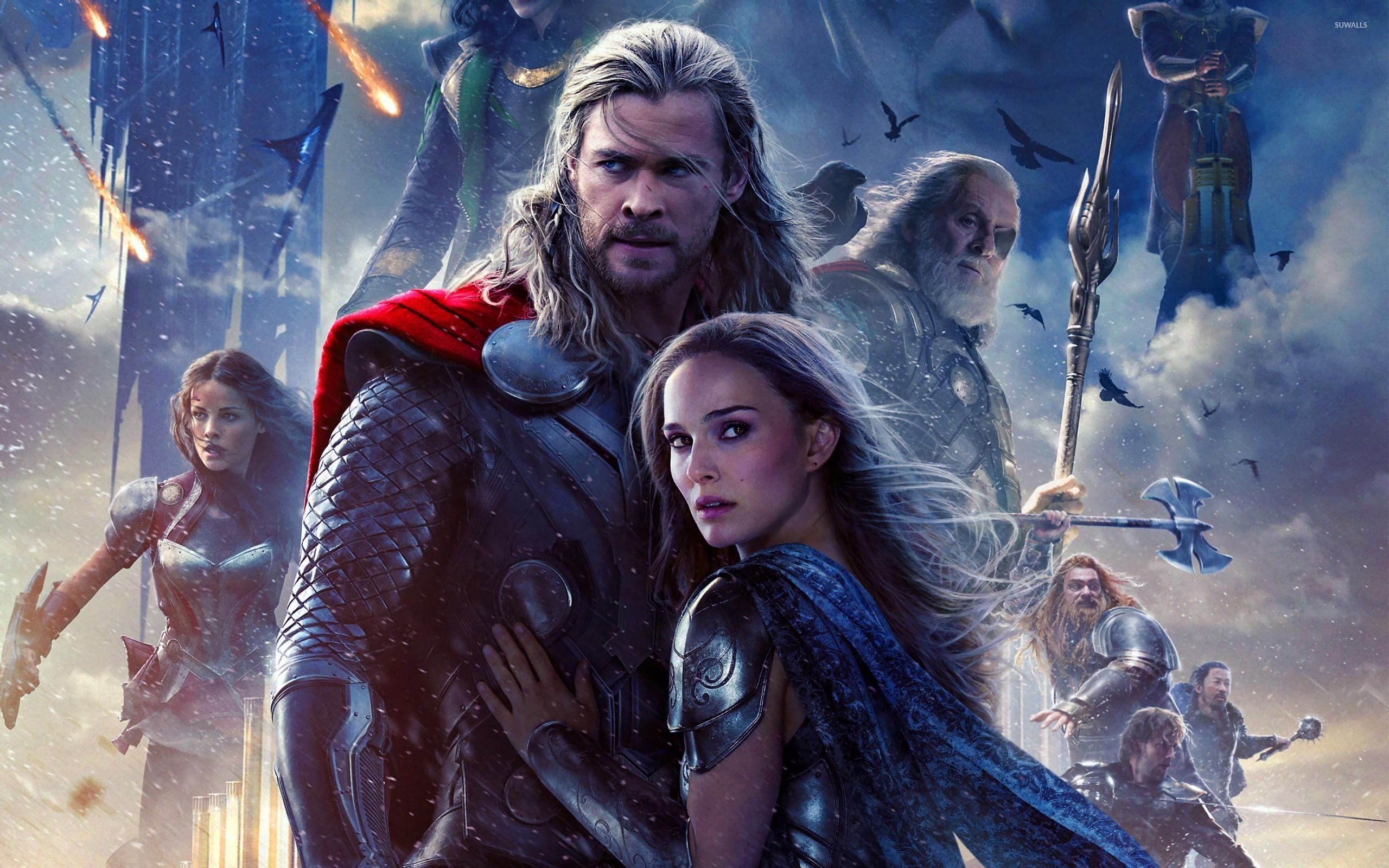 2560x1600 Thor and Jane Foster: The Dark World wallpaper wallpaper