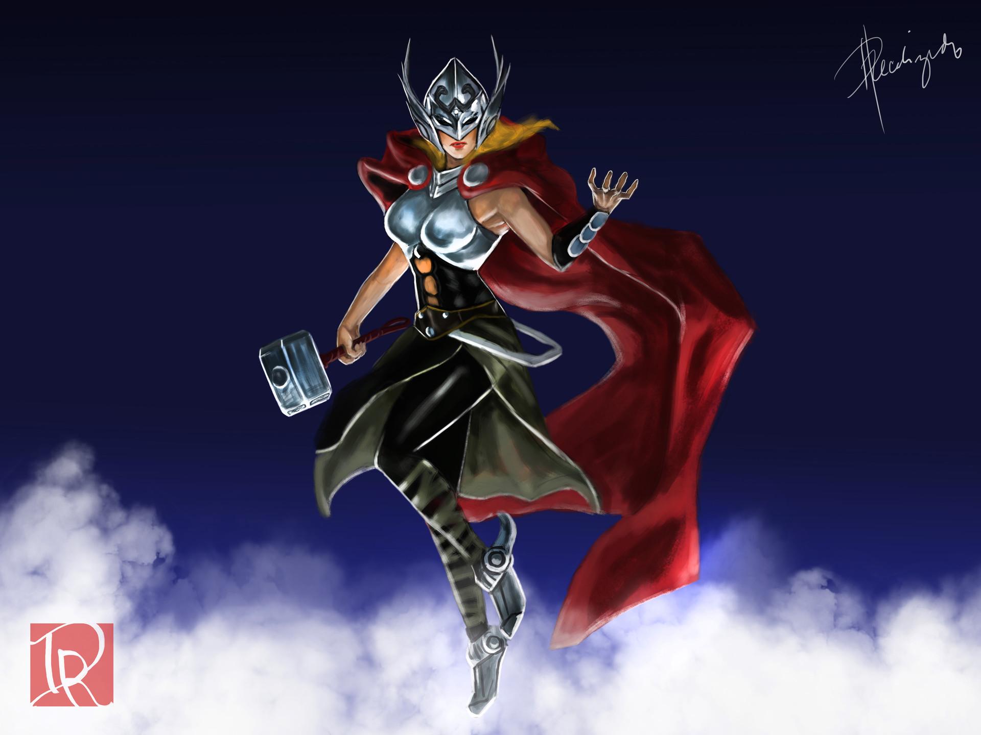 1920x1440 Darcy Recolizado Foster as Thor, Goddess of Thunder