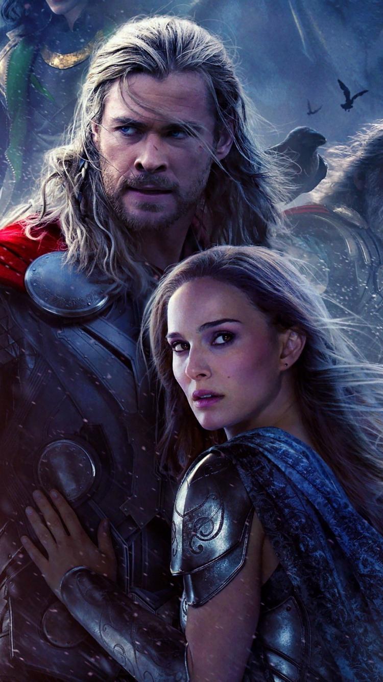 750x1334 Free download Thor and Jane Foster Thor The Dark World wallpaper Movie [2560x1600] for your Desktop, Mobile & Tablet. Explore Thor: The Dark World Wallpaper. Thor: The Dark World