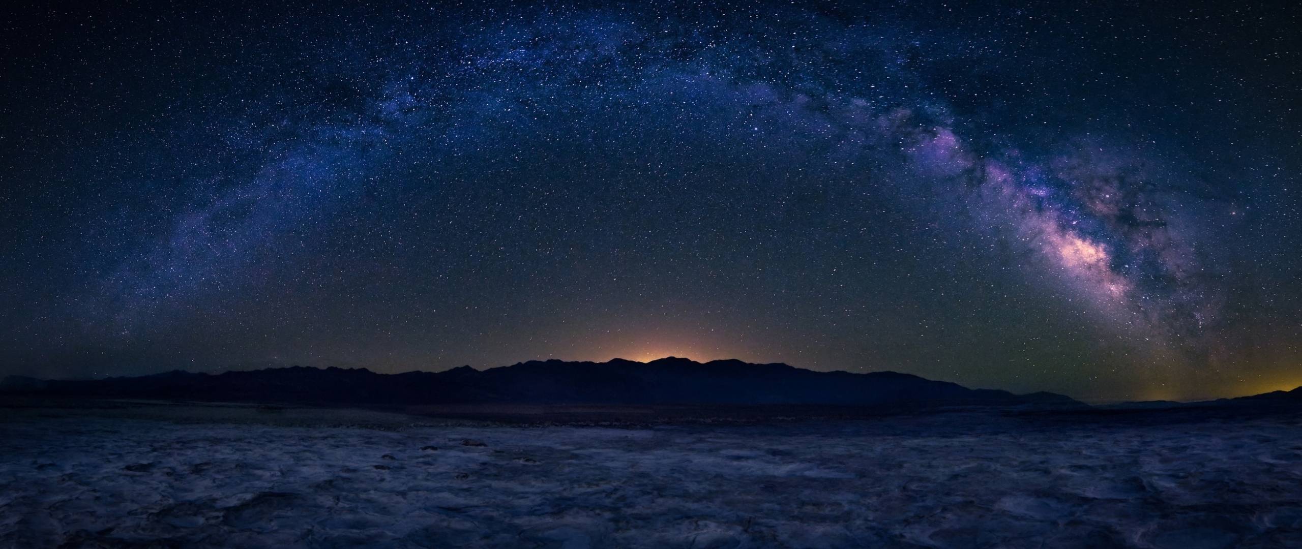 2560x1080 Milky Way Starry Sky Landscape 2560x1080 Resolution Wallpaper, HD Nature 4K Wallpaper, Image, Photo and Background