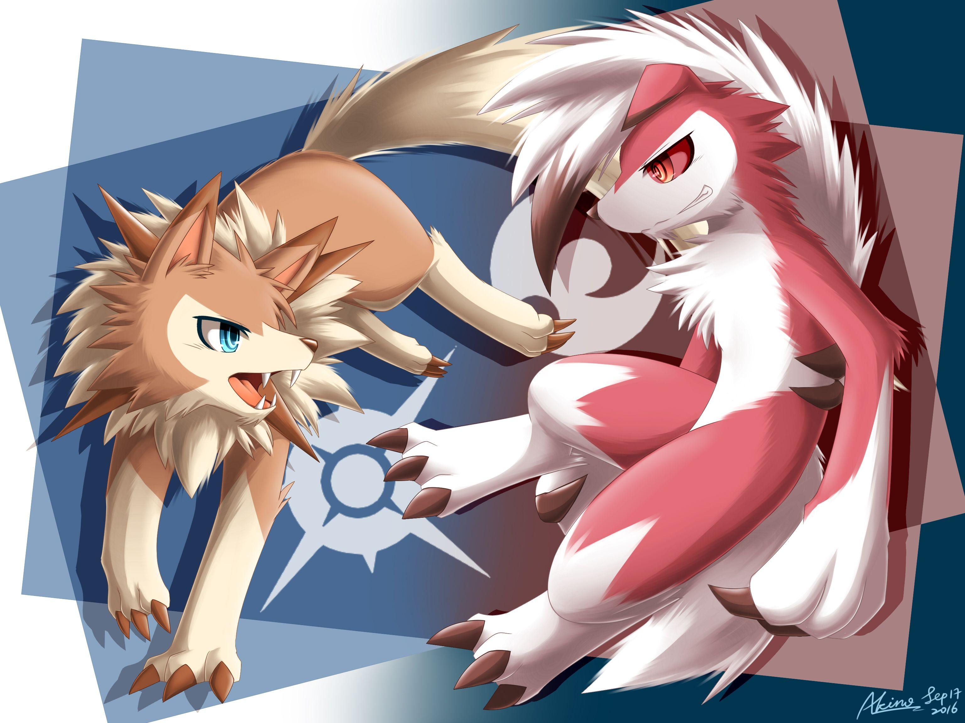 3072x2304 Lycanroc Wallpaper