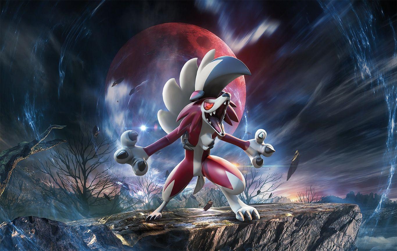 1366x865 Pokemon, Cool pokemon wallpaper, Rockruff pokemon