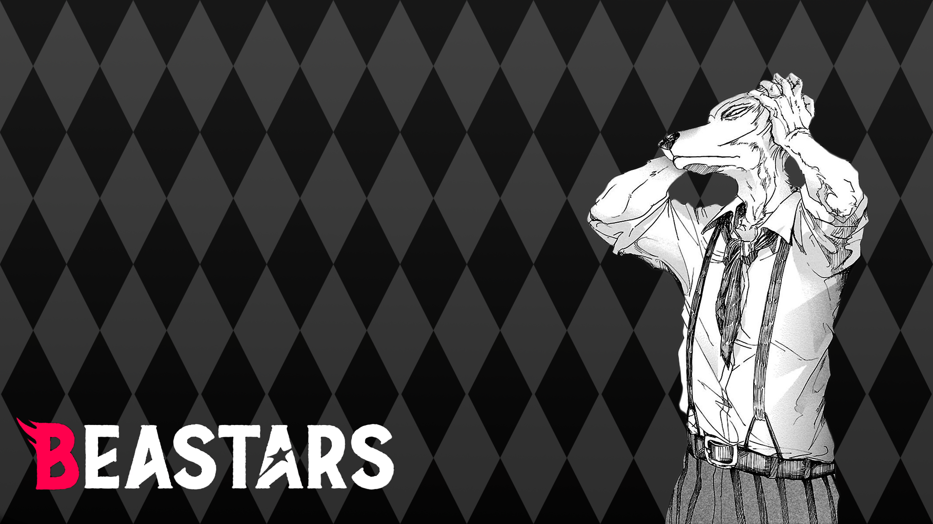1920x1080 Legosi wallpaper: Beastars