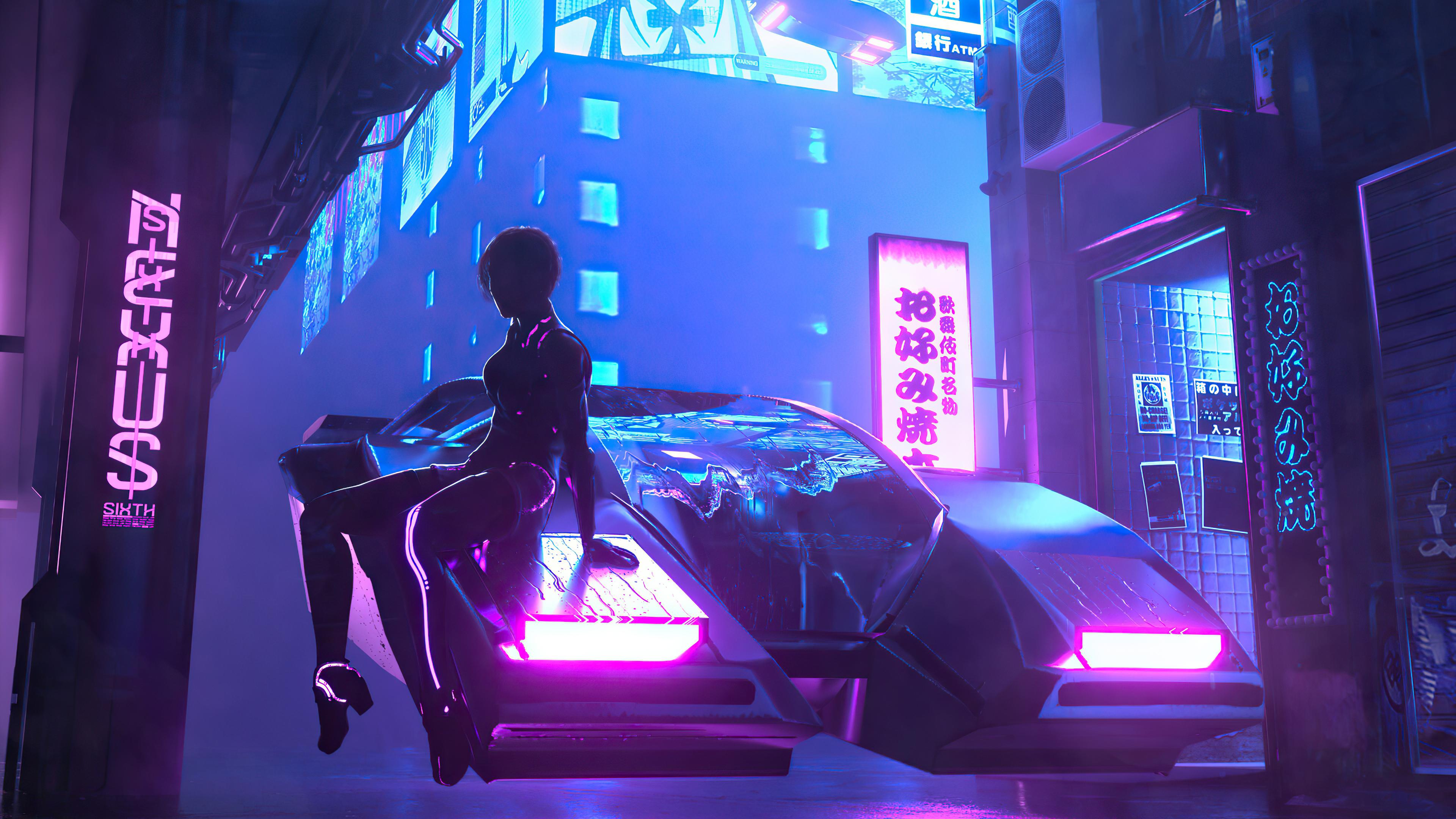 3840x2160 Futuristic 4k Ultra HD Wallpaper