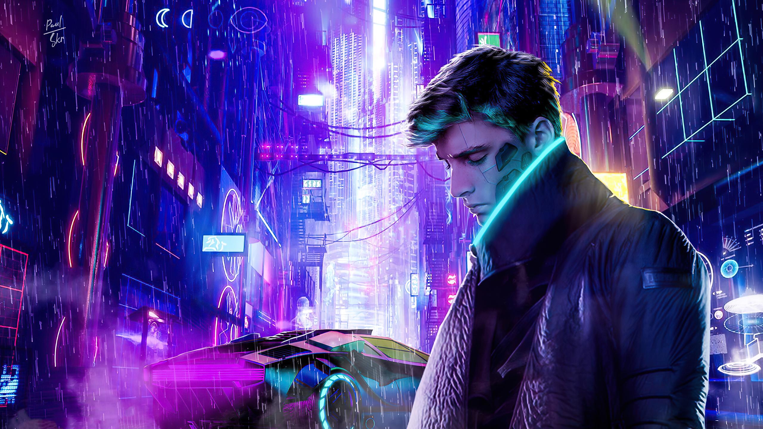 Cyberpunk Purple Wallpapers - Top Free Cyberpunk Purple Backgrounds