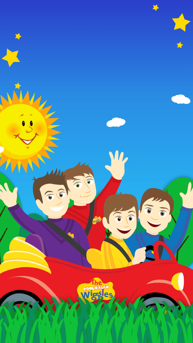 675x1200 The Robloxian Wiggles Toot, Chugga Chugga! We're thrilled to feature our new wallpaper! Featuring The Robloxian Wiggles in the Big Red Car! Steps: 1. Tap
