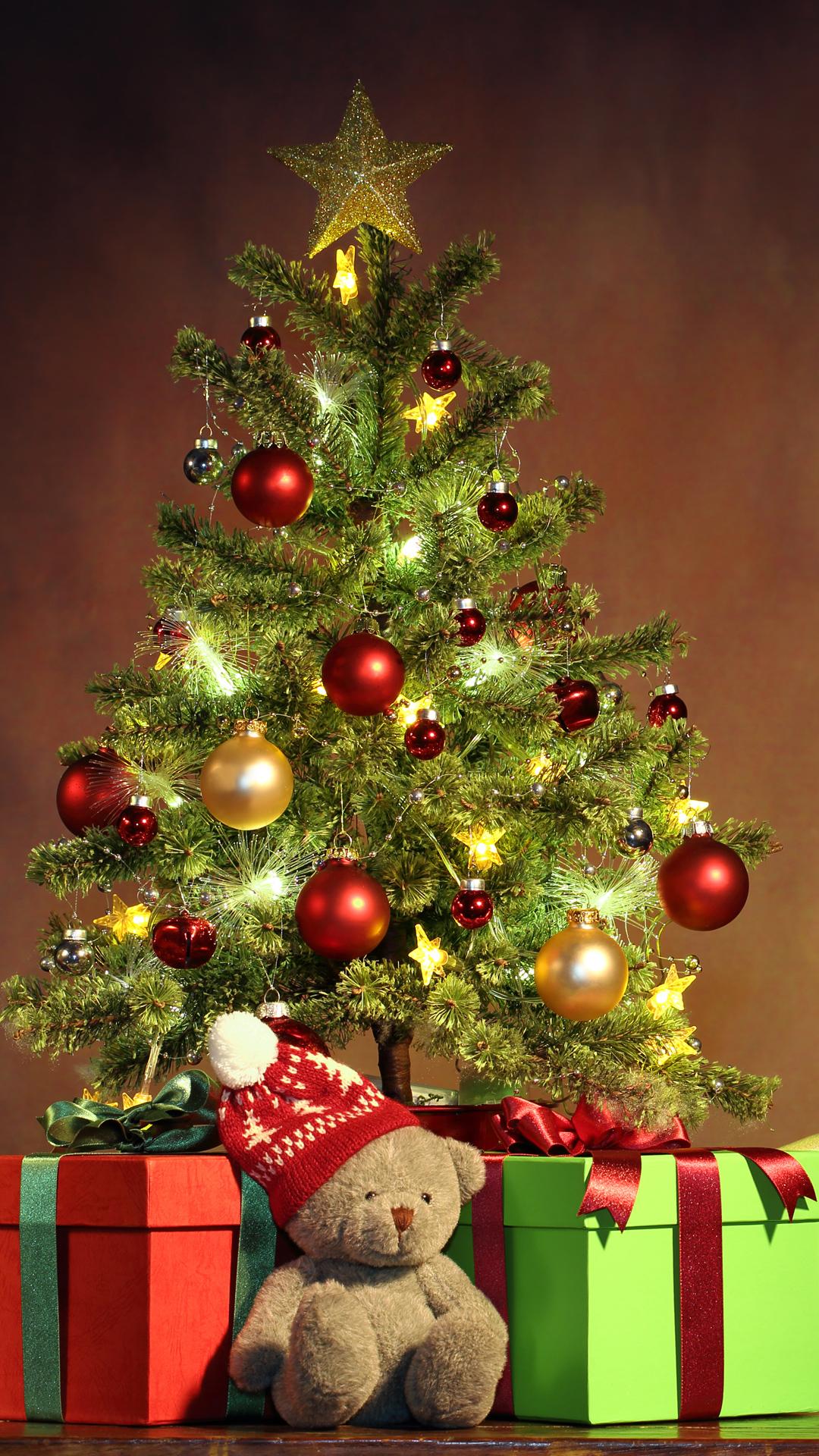1080x1920 Christmas Tree iPhone 6S Plus Wallpaper​-Quality Free Image and Transparent PNG Clipart