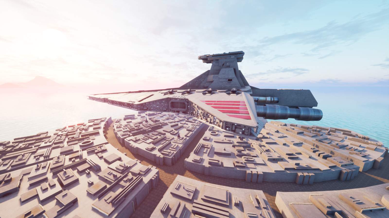 1600x900 STAR WARS. CORUSCANT JEDI Creative Map Code