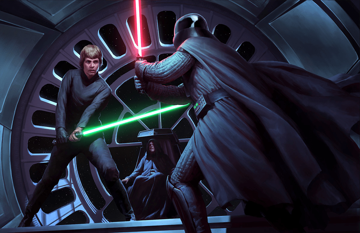 1200x776 Conflict and Combat Wars: Return of the Jedi Fan Art