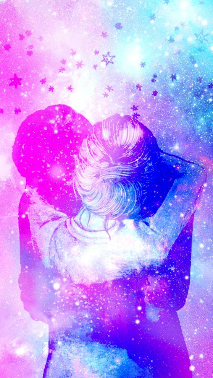 720x1280 Galaxy Love Wallpaper
