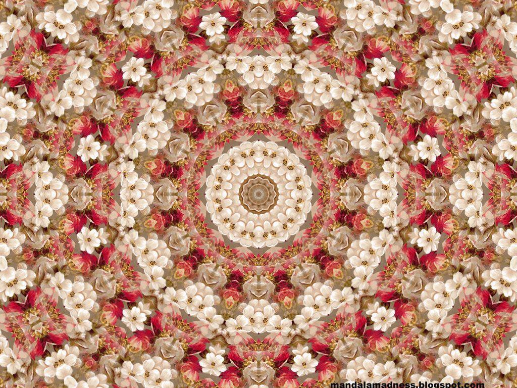 1024x768 Mandalas Wallpaper