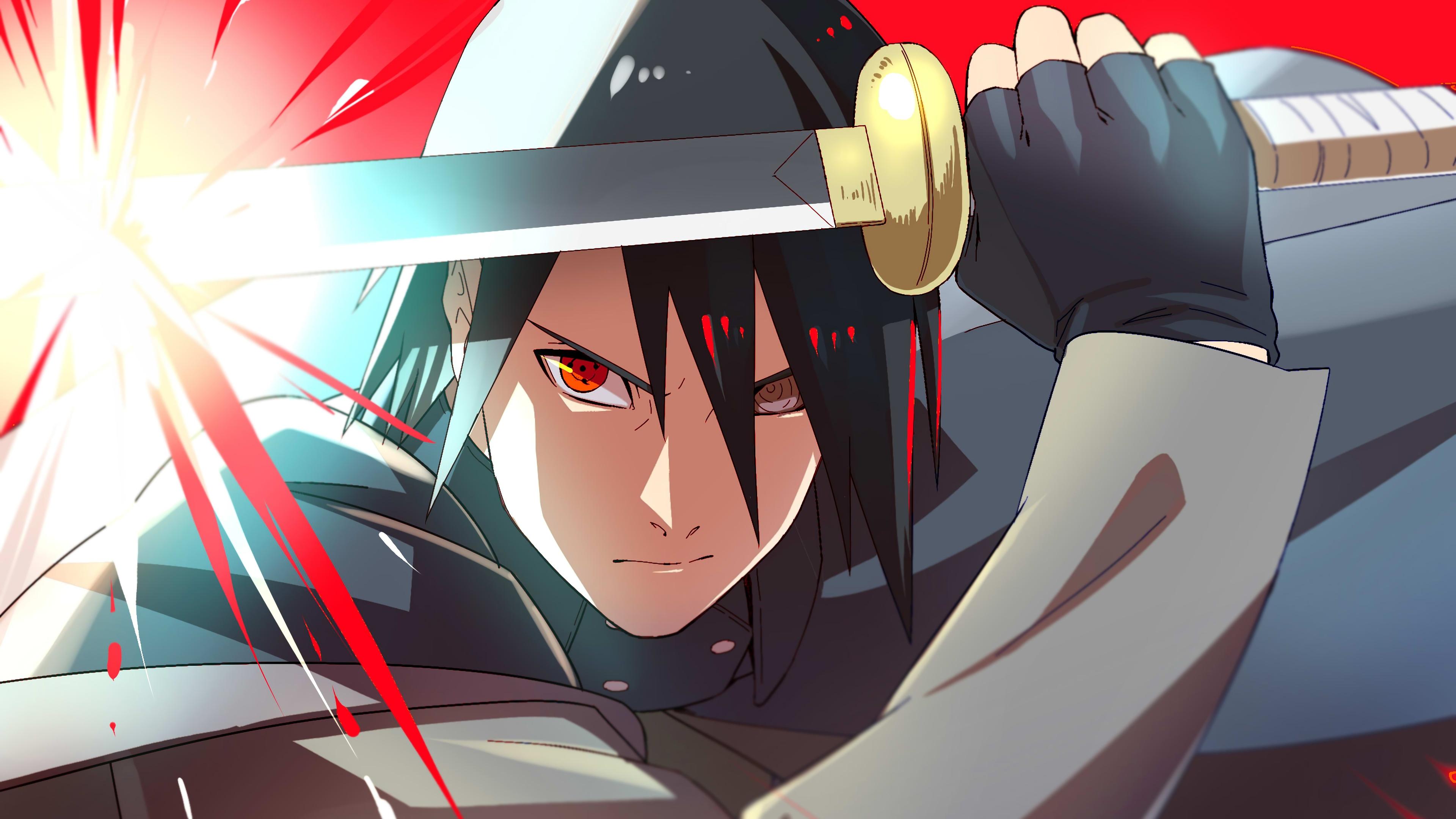 3840x2160 3840x2160 Sharingan (Naruto), Sasuke Uchiha, Sword, Anime, Man, Black Hair, Rinnegan (Naruto), Ninja wallpaper JPG. Mocah HD Wallpaper