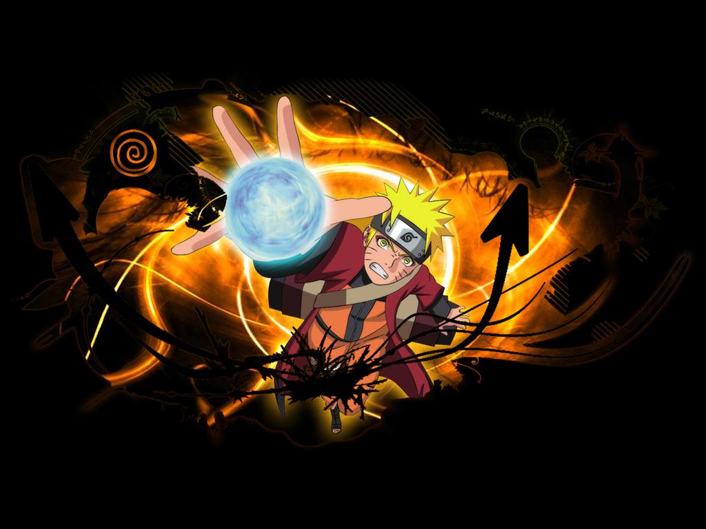 1024x768 Naruto Wallpaper: Naruto rasengan