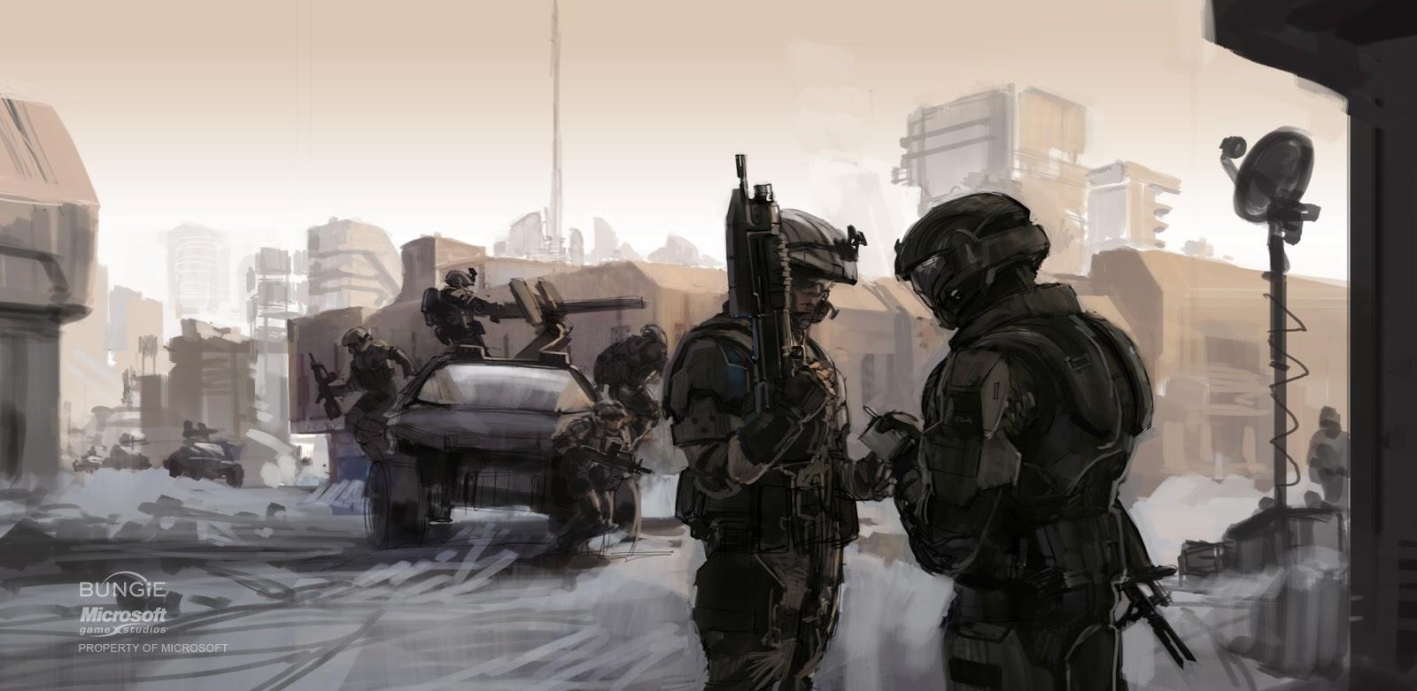 1600x781 UNSC Marines vs Republic Clones (Squad Fight)