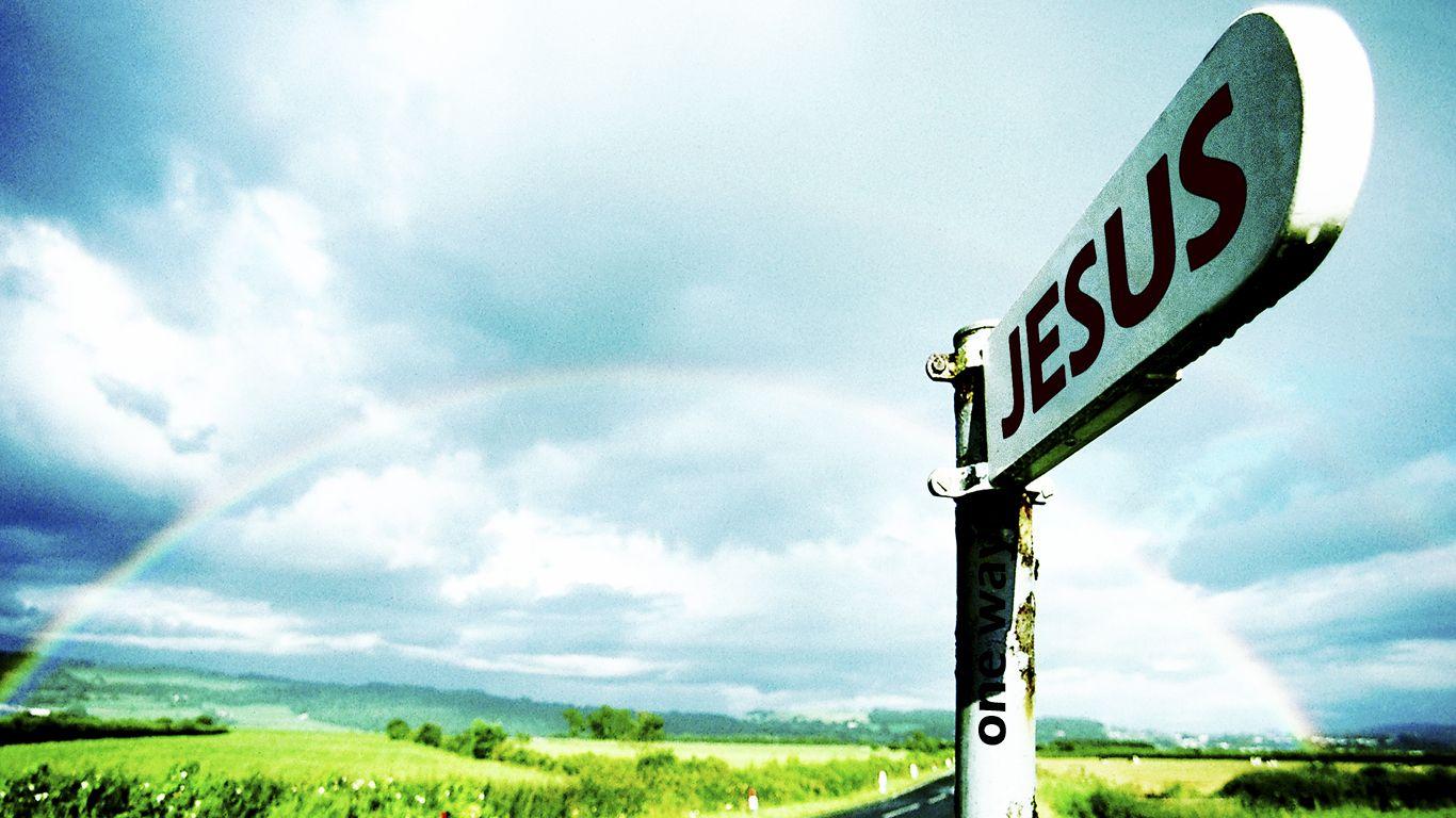 1366x768 Jesus Wallpaper