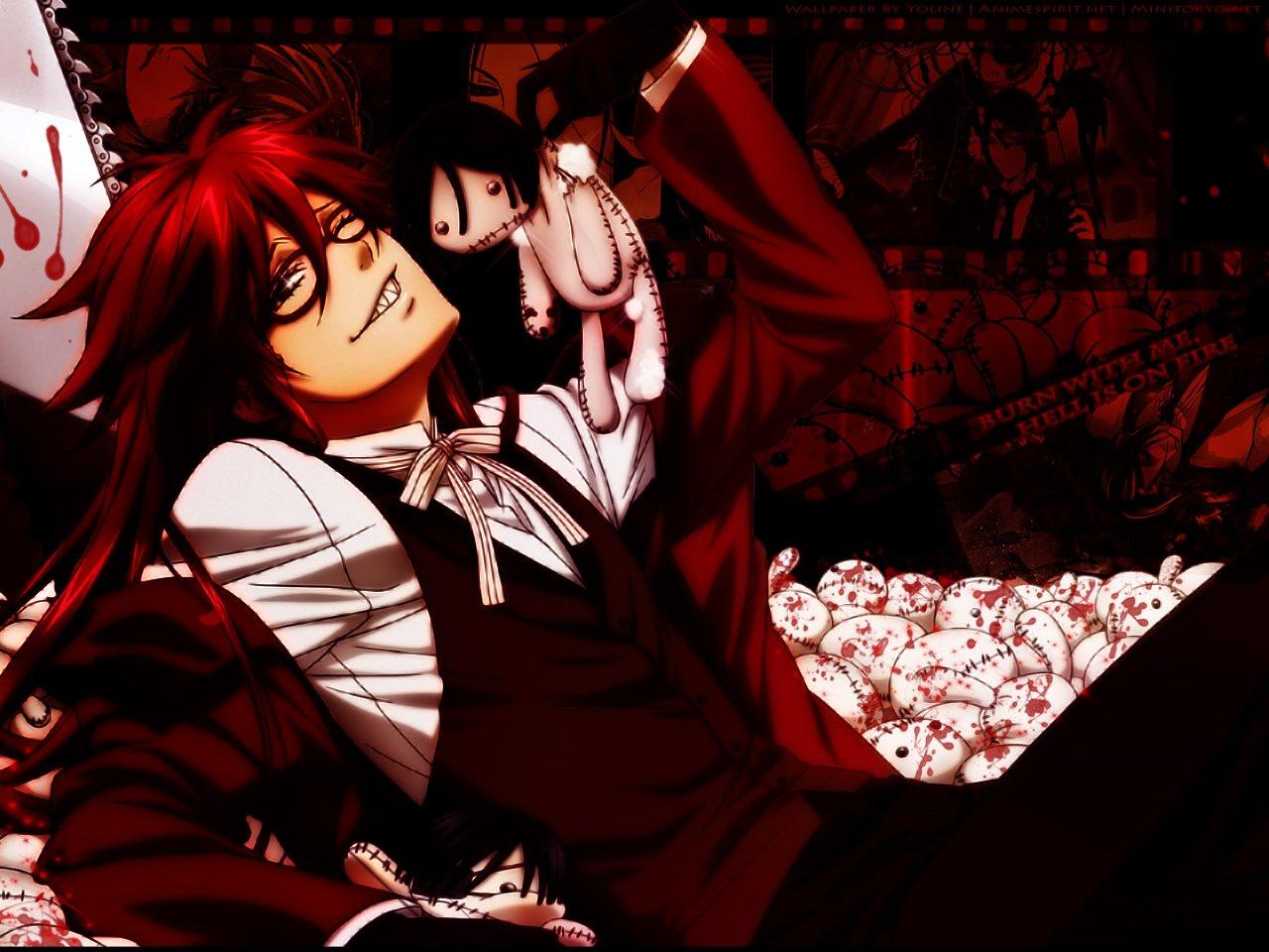 1280x960 Black Butler Grell Wallpaper