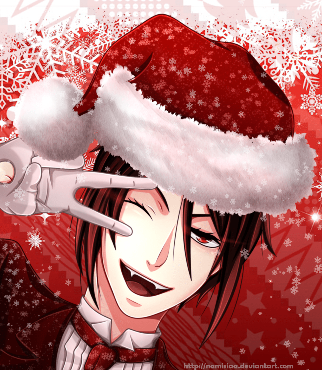 Black Butler Christmas Wallpapers Top Free Black Butler Christmas