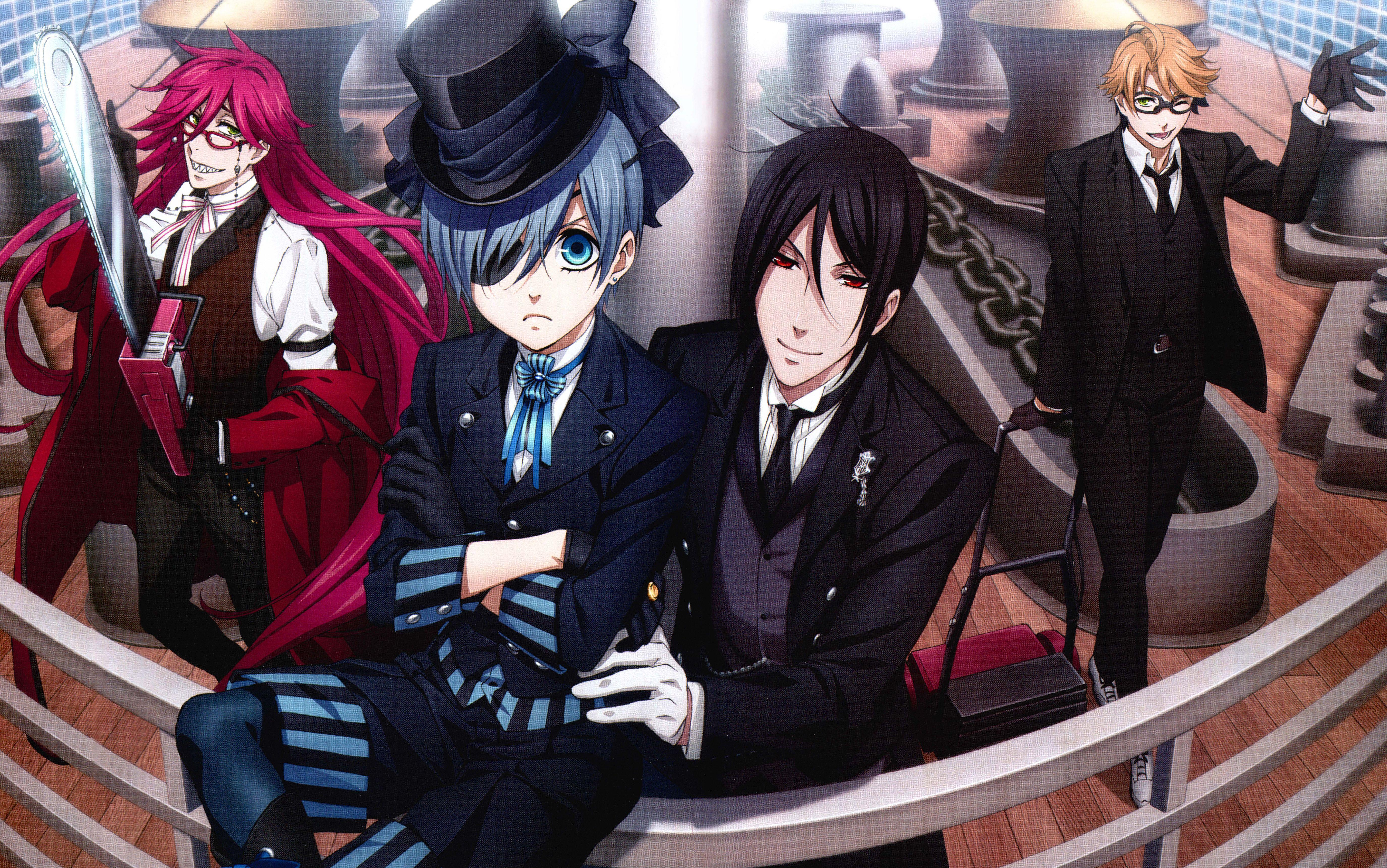 5500x3444 Black Butler Wallpaper