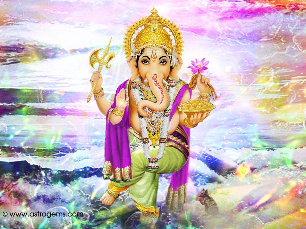 1024x768 Ganesh Name Wallpaper