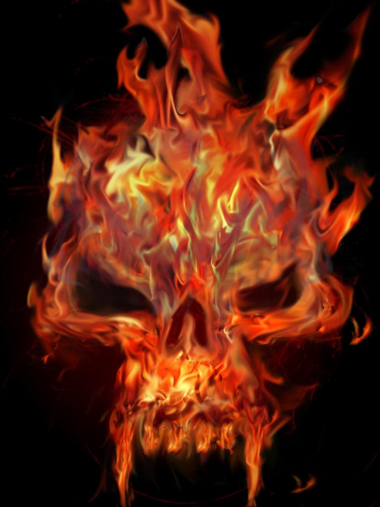Green Fire Skull Wallpapers - Top Free Green Fire Skull Backgrounds