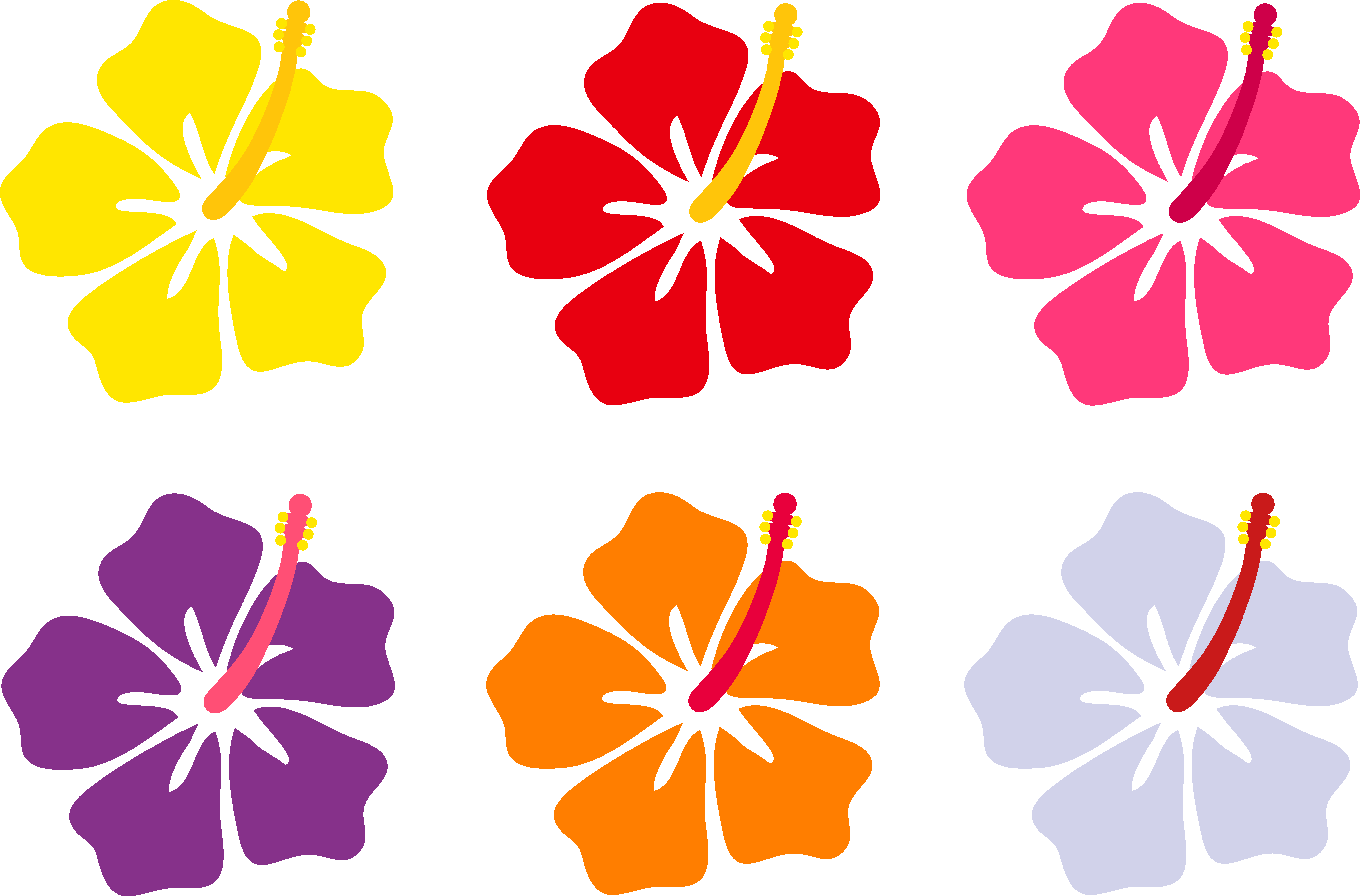 8230x5425 sets of flowers clip art
