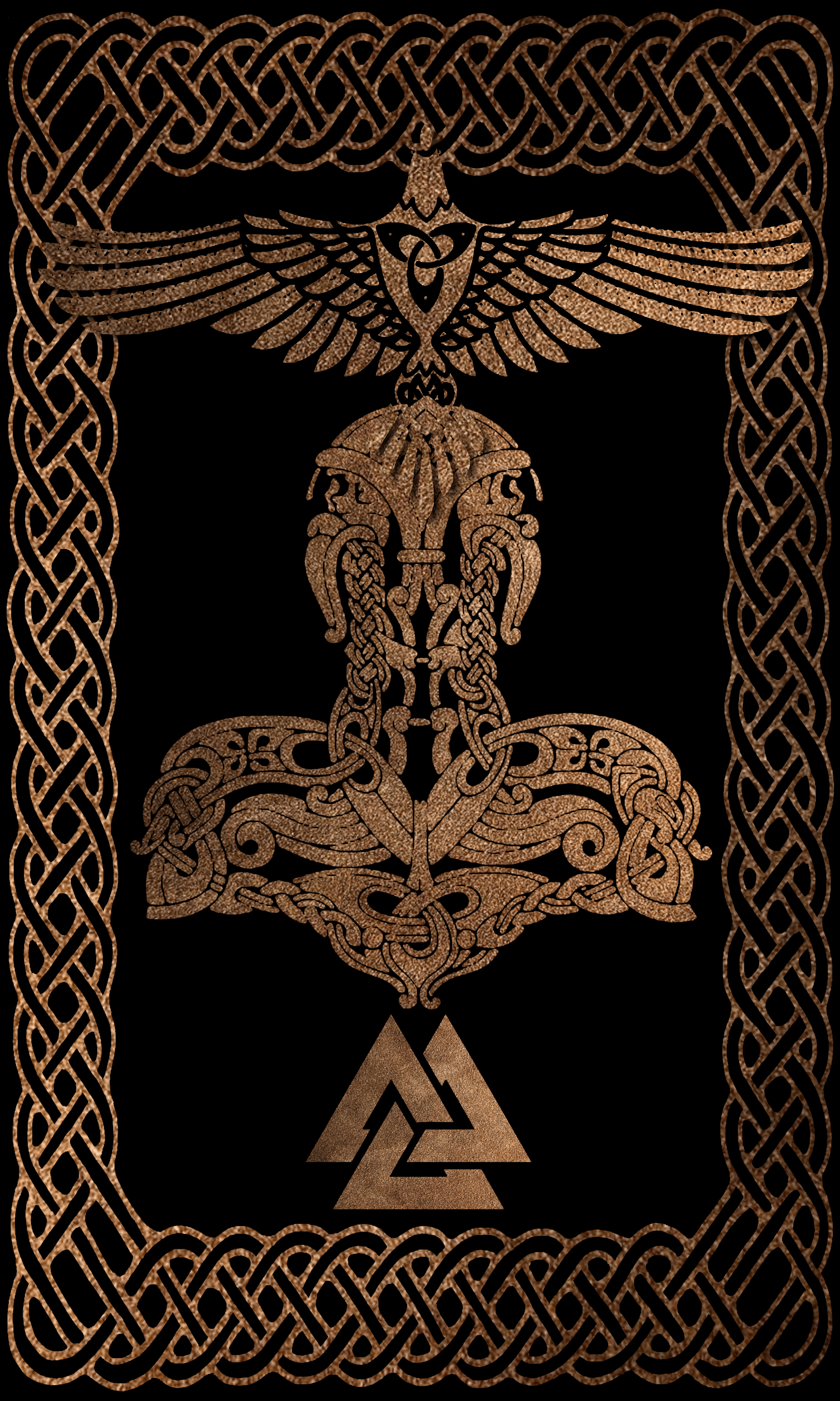 2400x4000 Norse Gods Wallpaper