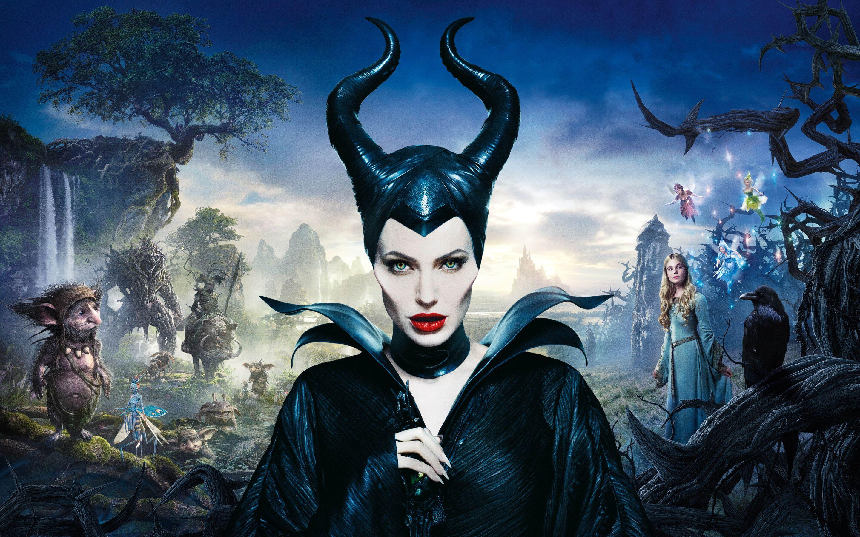 2880x1800 Maleficent Wallpaper