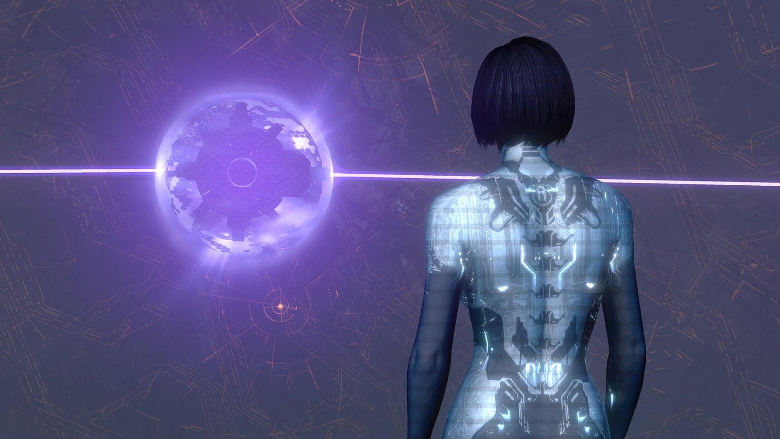 1600x900 Halo 5 Cortana Wallpaper